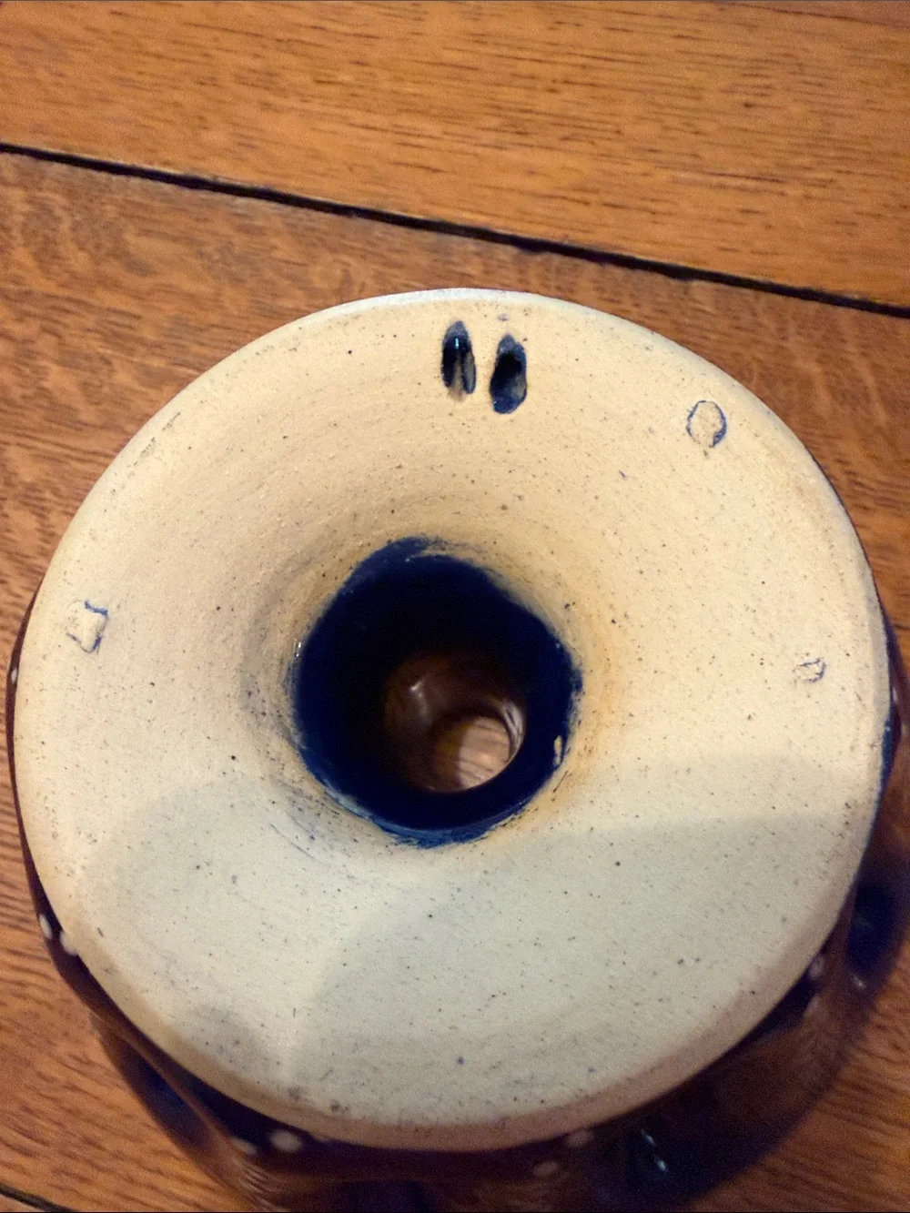 French Alsace Stoneware Pudding Mold